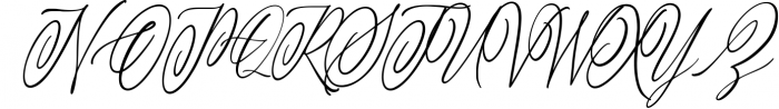 Anttelope Luxury Calligraphy Font UPPERCASE