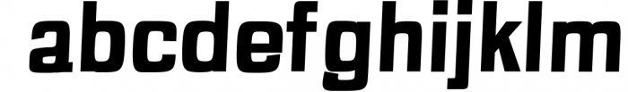 Anzil Sans Serif Typeface 3 Font LOWERCASE