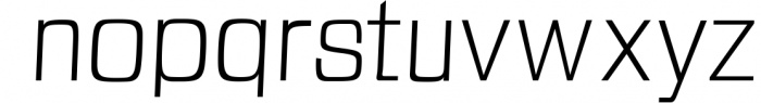 Anzil Sans Serif Typeface 4 Font LOWERCASE