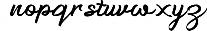 Anzim - Signature Script Font Font LOWERCASE