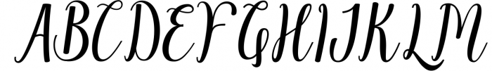 angella script Font UPPERCASE