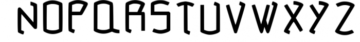 anlock - Typeface Font UPPERCASE