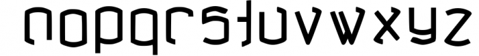 anlock - Typeface Font LOWERCASE