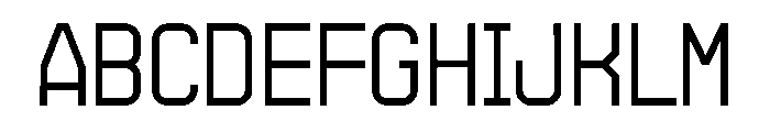 ANATOA Font UPPERCASE