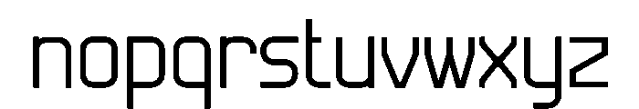 ANATOA Font LOWERCASE