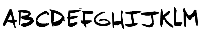 ANDYFISH Font UPPERCASE