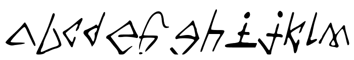 ANGLE_ Font LOWERCASE