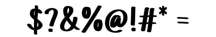 ANIMAXI Font OTHER CHARS