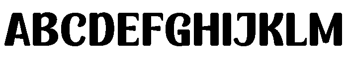 ANWUTOKTRIAL Regular Font UPPERCASE
