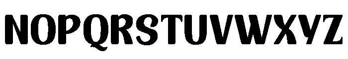 ANWUTOKTRIAL Regular Font UPPERCASE