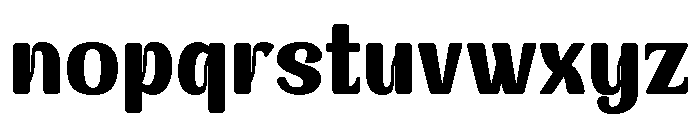 ANWUTOKTRIAL Regular Font LOWERCASE