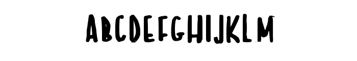 An Undiscovered Sky Medium Font UPPERCASE