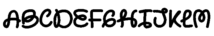 Anak Baik Font UPPERCASE