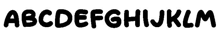 Anak Bijak Font UPPERCASE