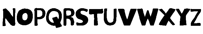 Anak Cakep Font UPPERCASE
