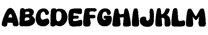 Anak Gedong Font UPPERCASE