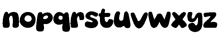 Anak Gedong Font LOWERCASE