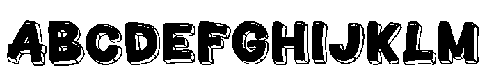 Anak Manja Font UPPERCASE