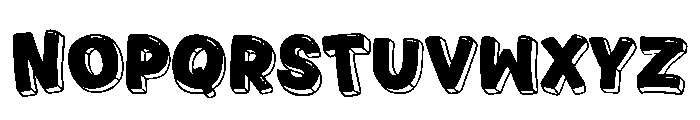 Anak Manja Font LOWERCASE