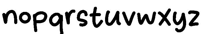 Anak Orang Font LOWERCASE