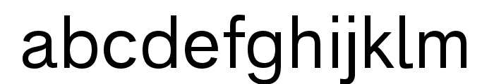 AnalogueReduced-Regular Font LOWERCASE
