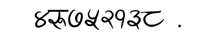 Ananda Akchyar Bold Font OTHER CHARS