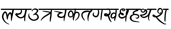 Ananda Akchyar Bold Font LOWERCASE