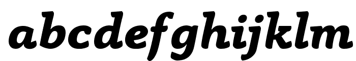 AnaphoraTrial-ExtraBoldItalic Font LOWERCASE
