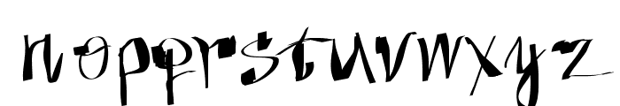 Anarchica Font LOWERCASE
