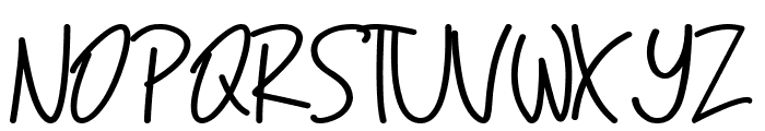 Anasthasia Font UPPERCASE