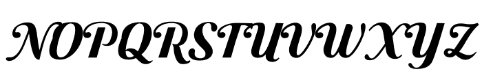 Anatasha Trial Font UPPERCASE