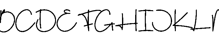 Anatasya Font UPPERCASE