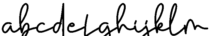 Anatasya Font LOWERCASE