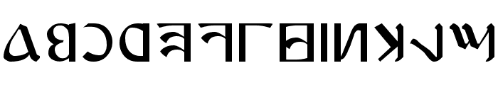 Anayanka Font UPPERCASE