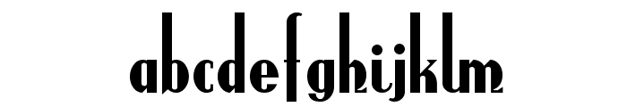 AnchorSteamNF Font LOWERCASE
