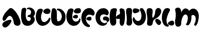 Anchora Font UPPERCASE