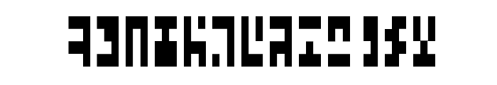 Ancient G Modern Font LOWERCASE