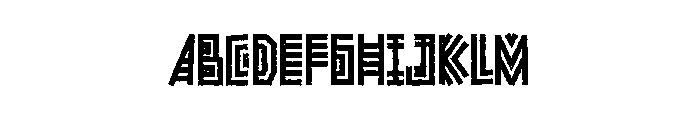 Ancient Totem Font UPPERCASE
