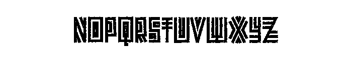 Ancient Totem Font UPPERCASE