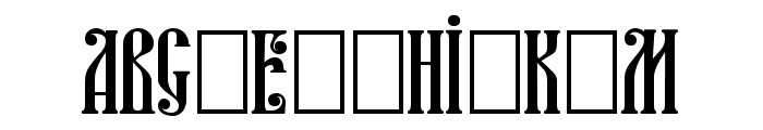 AncientKyiv Font UPPERCASE
