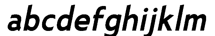 Ancillary-BoldItalic FONT