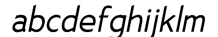 Ancillary-Italic FONT