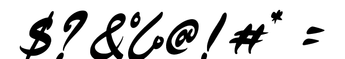 Andara Vintage Font OTHER CHARS