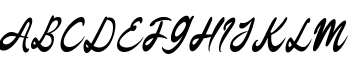 Andara Vintage Font UPPERCASE