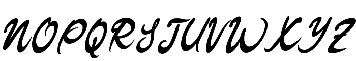 Andara Vintage Font UPPERCASE