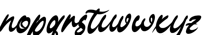 Andara Vintage Font LOWERCASE