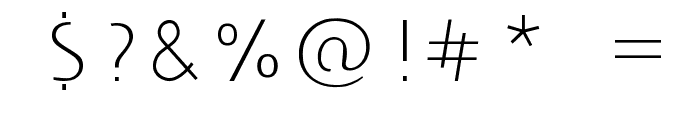 Andarilho Font Normal Font OTHER CHARS