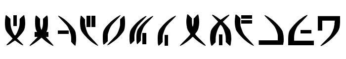 Andarion Regular Font UPPERCASE