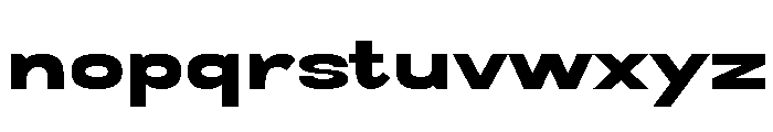 Anddalan Black Font LOWERCASE