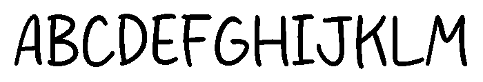 Andelion Script Font UPPERCASE